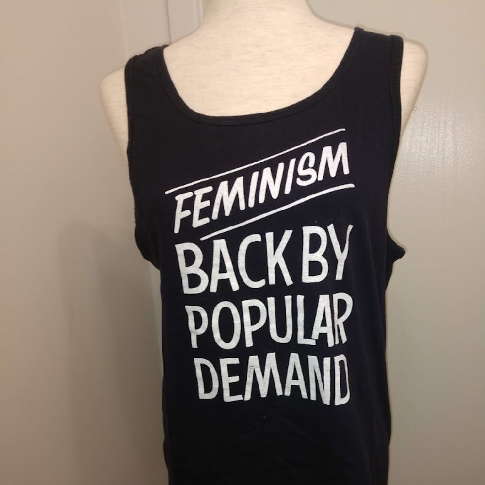 Feminist Message Muscle Tank